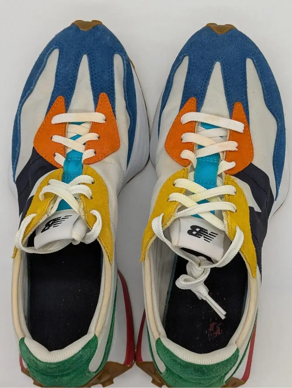 New Balance 327 Mens Size 11 - Multi-Color Colorblock Running Shoes MS327PBA - Picture 8 of 9